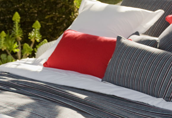 La siesta en el jardín