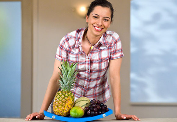 Un frutero hecho con perchas 12 Un frutero hecho con perchas