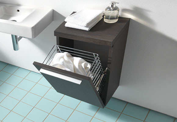 Azulejos mint en el baño