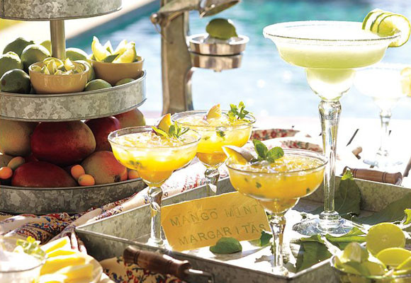 Mojitos, zumos y margaritas