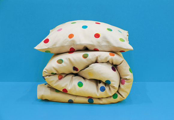 Azul turquesa en el dormitorio 