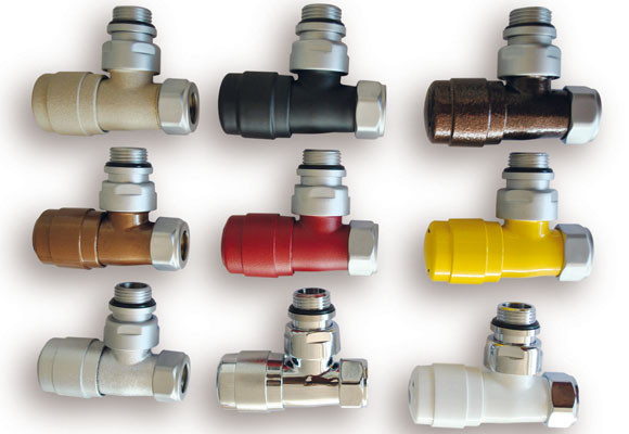 Válvulas de colores