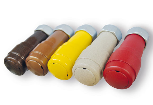 Válvulas de colores