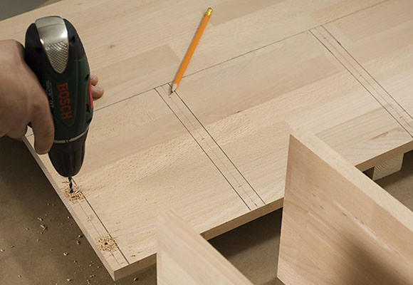 Mueble clásico para el lavabo