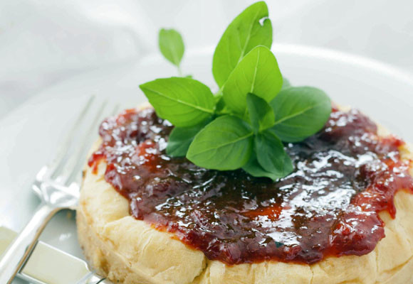 Tarta de queso salada