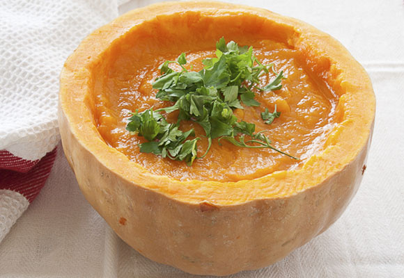 Crema de calabaza Imagen Crema de cala