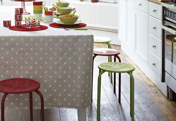 Complementos de color en la cocina 