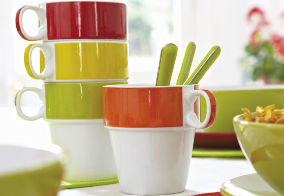 Complementos de color en la cocina 