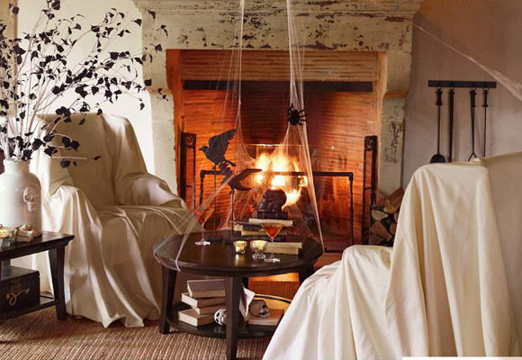 Sábanas y fantasmas de Halloween 