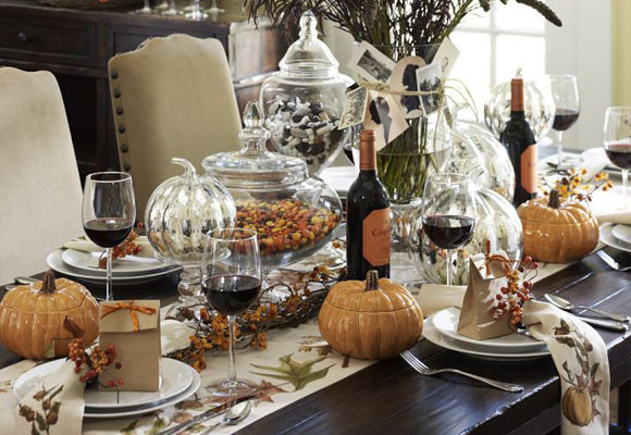 Mesas de Halloween 9 Mesas de Halloween