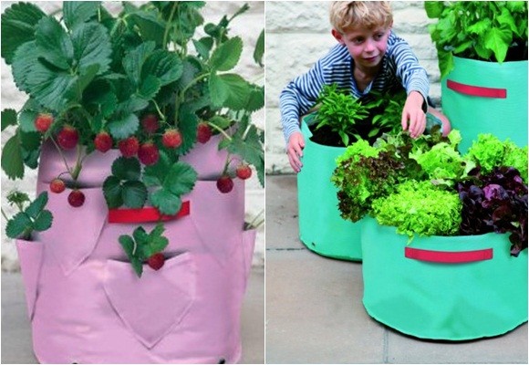 Huerto urbano: todo lo qué necesitas 10 Plantadores de estera plástica