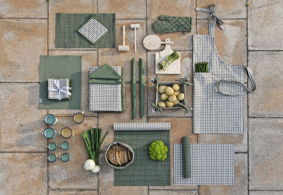 Nuevos textiles en la cocina 