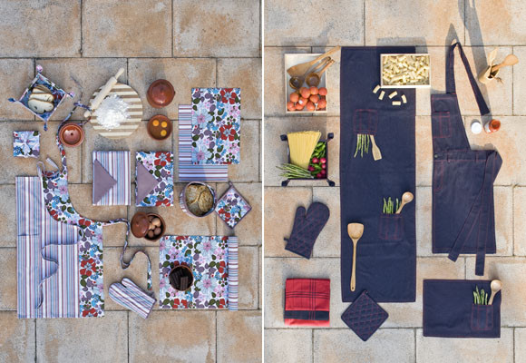 Nuevos textiles en la cocina 