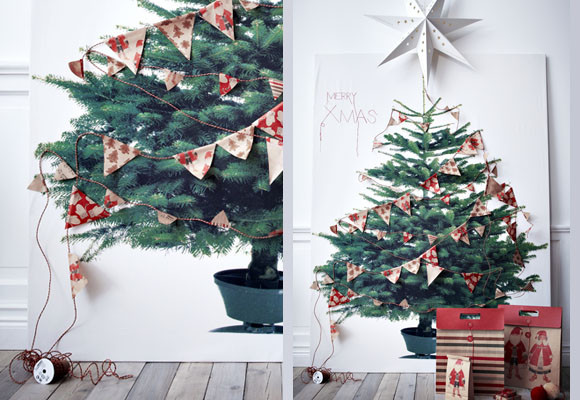 Decoración de Navidad para espacios reducidos 