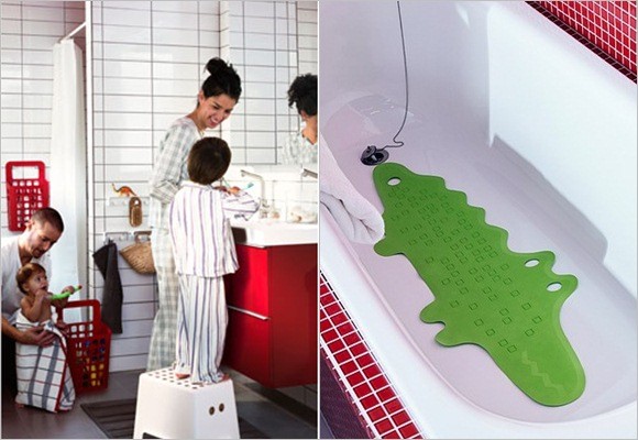 Un cuarto de baño cómodo para los niños 5 Un cuarto de baño cómodo para los niños