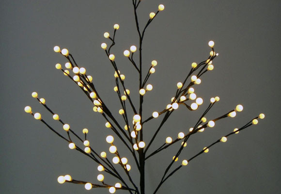 Iluminación de Navidad ecológicay sin riesgos 