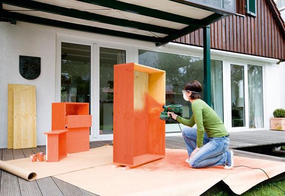 Pintar muebles a pistola