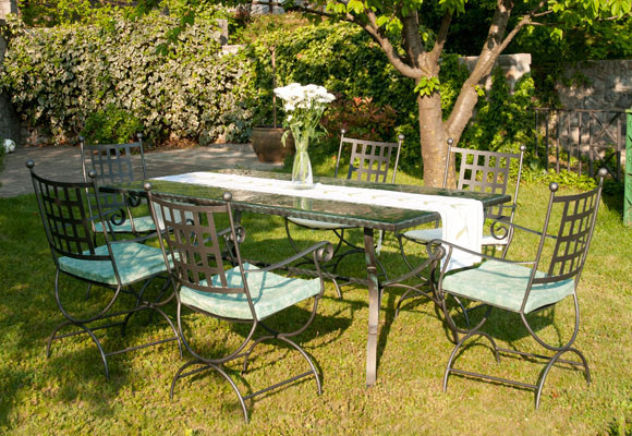 Prevenir y eliminar el óxido de objetos de forja