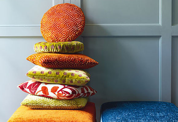 Textiles para avivar un rincón de tu salón 