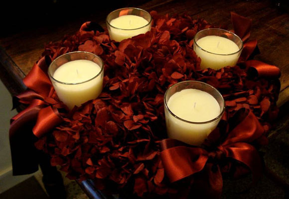 Taller de centros navideños