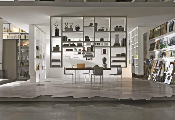 Weightless, un innovador concepto de librería flotante 