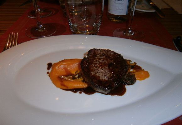 De comida en Le Meridien