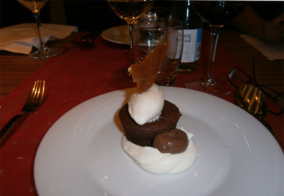 De comida en Le Meridien