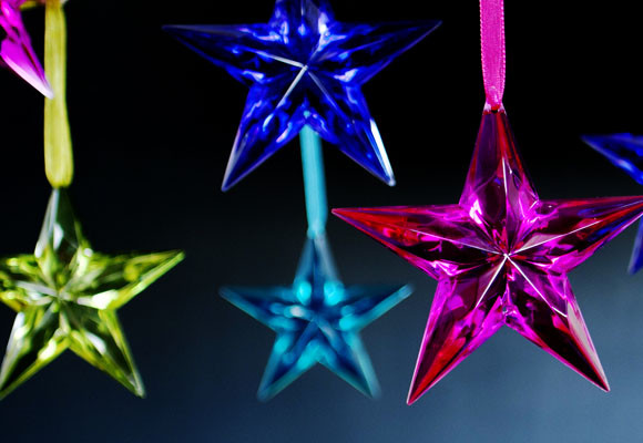 Colores flúor en Navidad 