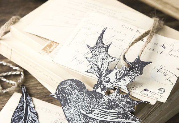 Decora con postales de Navidad 