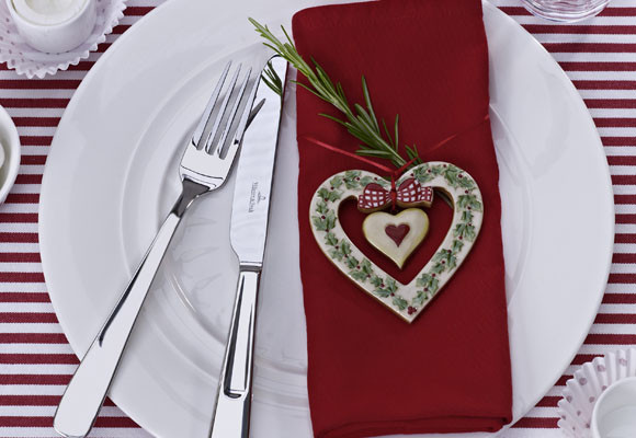 Detalles en tu mesa de Navidad 