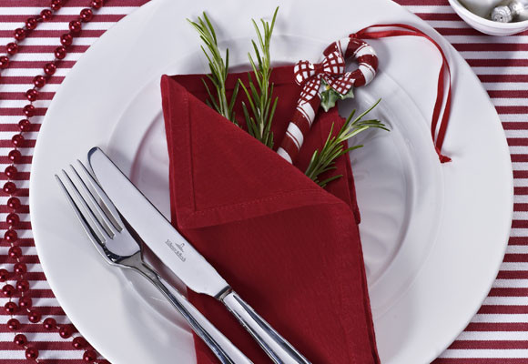 Detalles en tu mesa de Navidad 