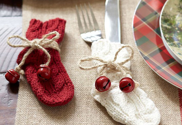 Detalles en tu mesa de Navidad 