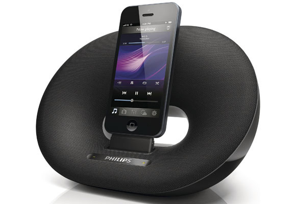 Altavoces con conector para iPhone 5 