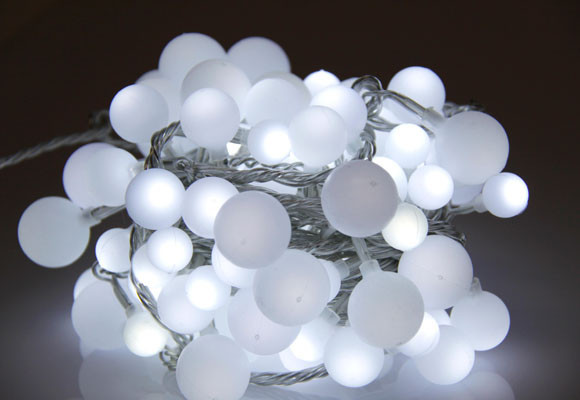 Luces de Navidad ecológica y sin riesgos