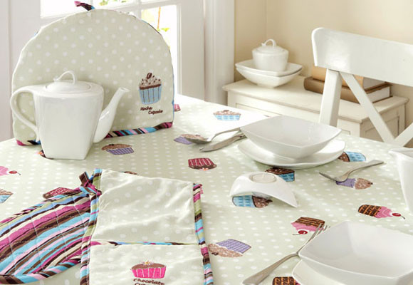 Cambia de mantel, y cambiará tu cocina! 