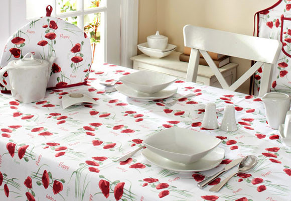 Cambia de mantel, y cambiará tu cocina! 