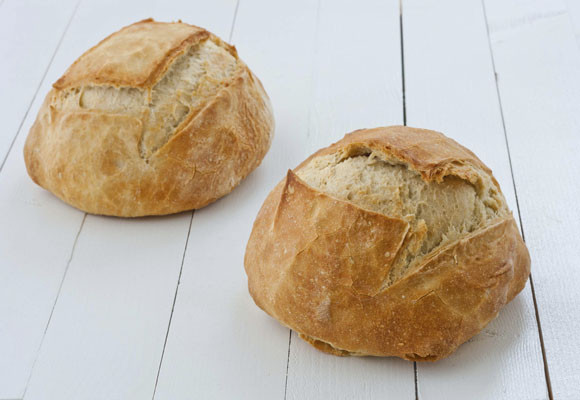 Pan de hogaza sencillo