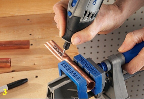 Marcadores de huerta y jardín con tubería de cobre