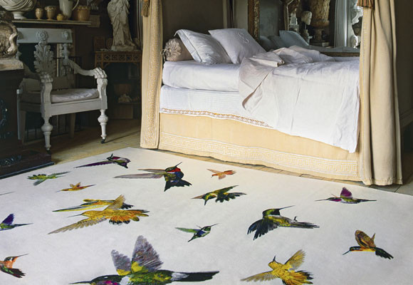 Alfombras de Alexander McQueen 