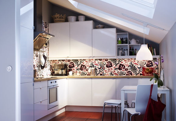 Cocinas abuhardilladas 