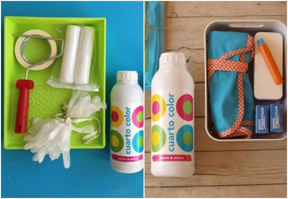 Dar una función a las paredes: pizarra, magnética o borrable 