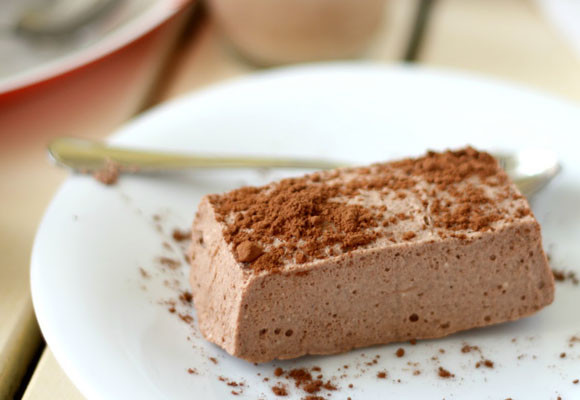 Semifreddo de café y cacao