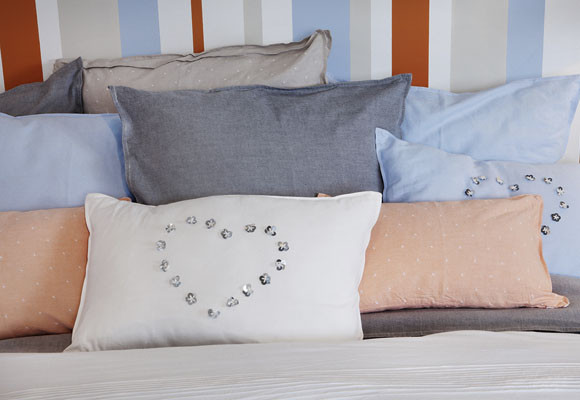 Rayas en la pared del dormitorio - Soluciones - DecoEstilo.com