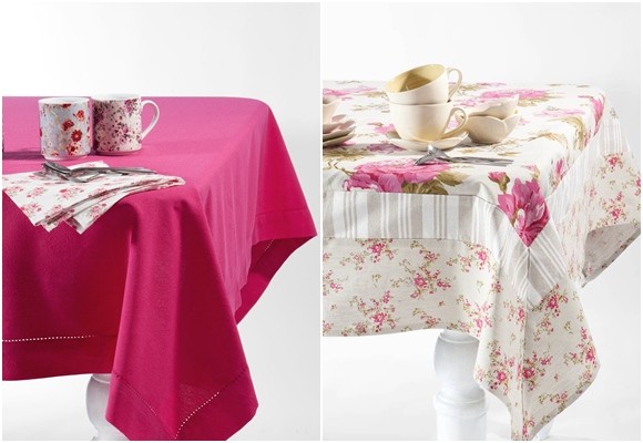 Manteles para vestir la mesa en cada ocasión 