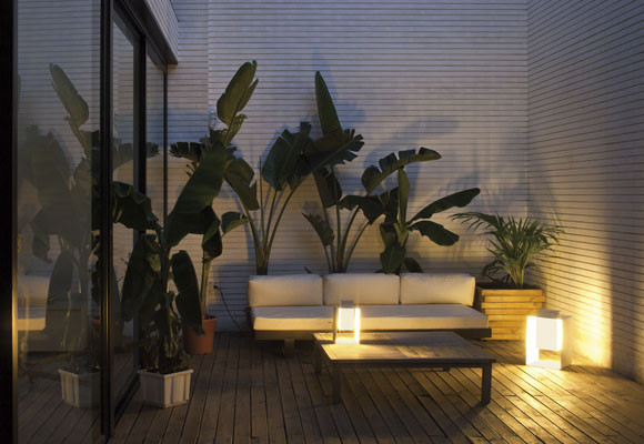 Exteriores de ensueño, con Vibia
