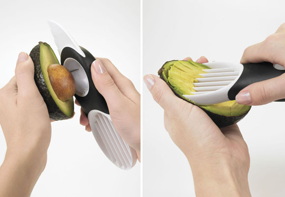 Accesorios para cocinar en verano 7 Pelador y cortador de aguacates