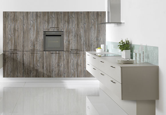 Tres frentes diferentes en la cocina 