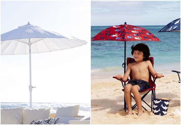 Mobiliario de playa chic y cómodo