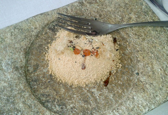 Menú Experience, en Annua