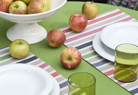 Decora tu mesa en verde